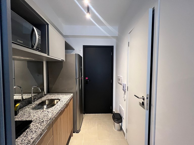 Aconchegante Studio Moema com AC/WF