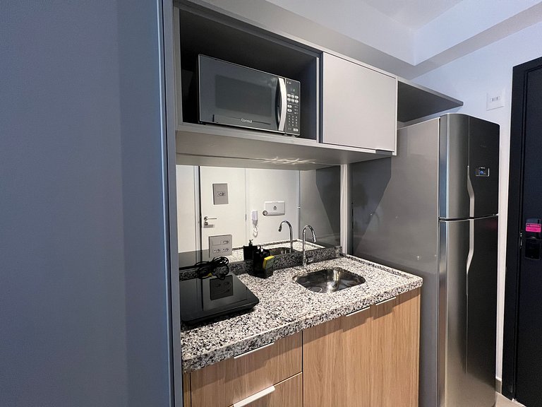 Aconchegante Studio Moema com AC/WF