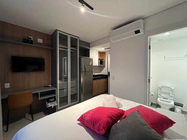 Charmoso Studio Metro Vl Mariana com Wf
