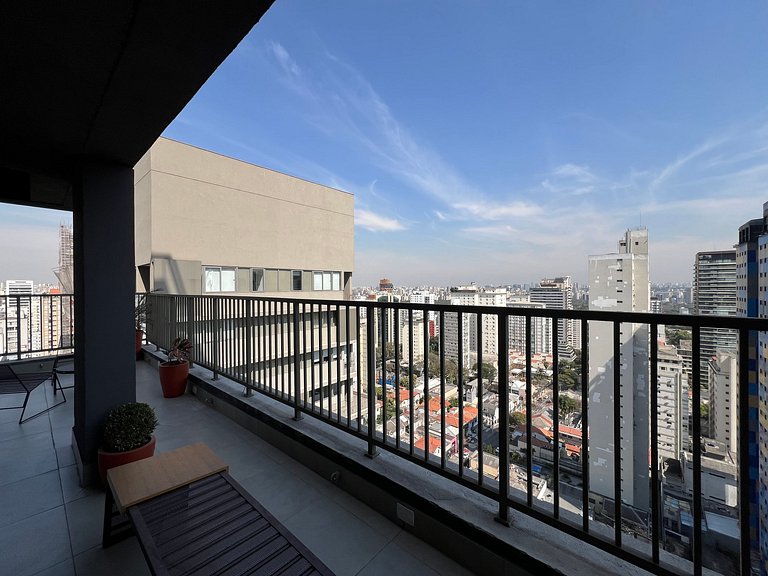 Hermoso Estudio Metro Oscar Freire/HC con WF/AC