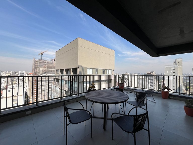 Hermoso Estudio Metro Oscar Freire/HC con WF/AC