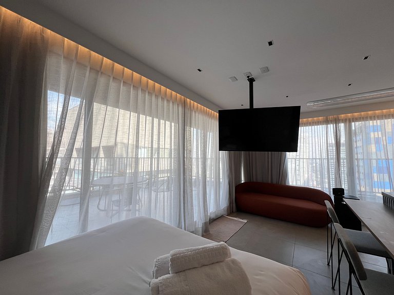 Hermoso Estudio Metro Oscar Freire/HC con WF/AC