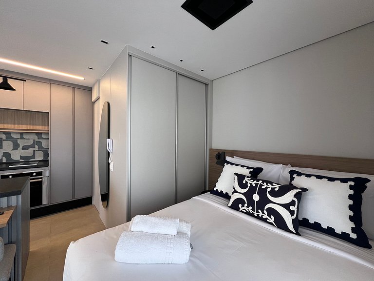 Beautiful Studio Metro Oscar Freire/HC with WF/AC