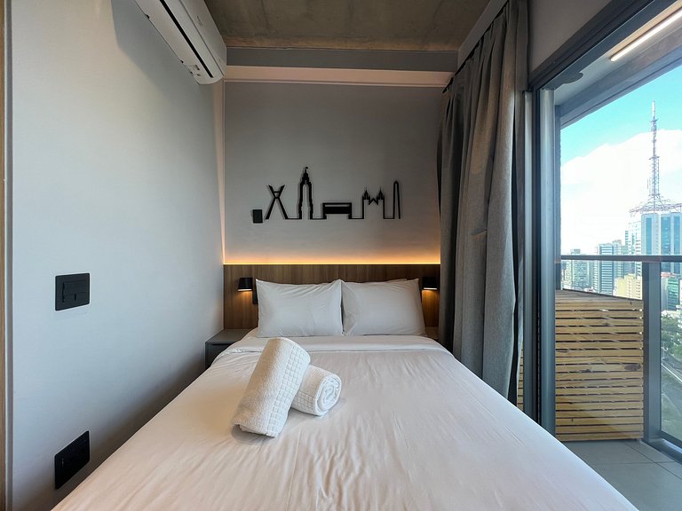 Exuberante Studio Metro Paraiso Vista Incrivel