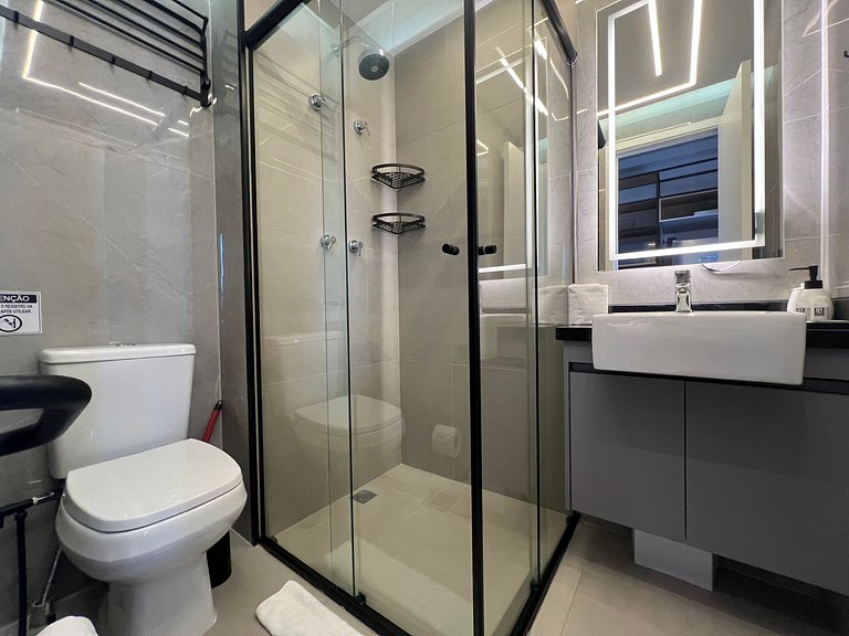 Exuberante Studio Metro Paraiso Vista Incrivel