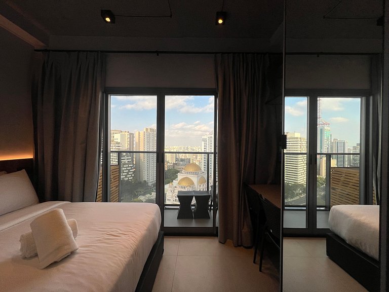 Exuberante Studio Metro Paraiso Vista Incrivel