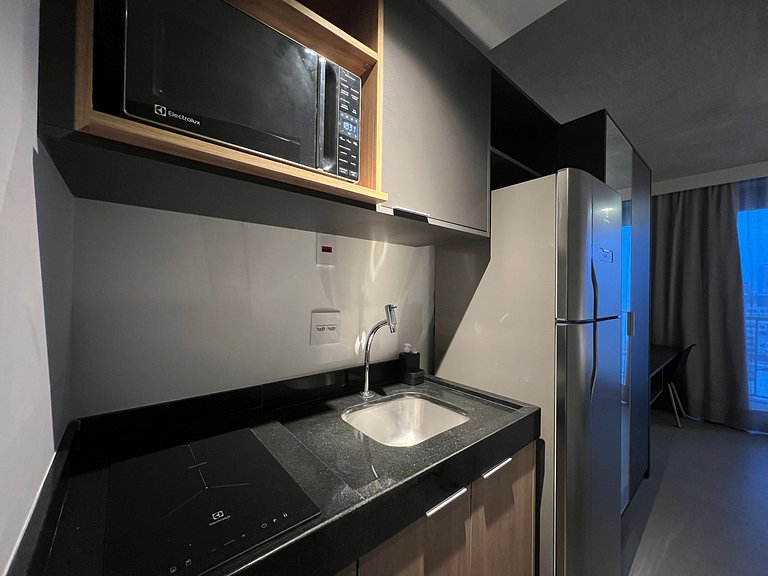 Charmoso Studio Metro Vl Mariana com Ac/Wf