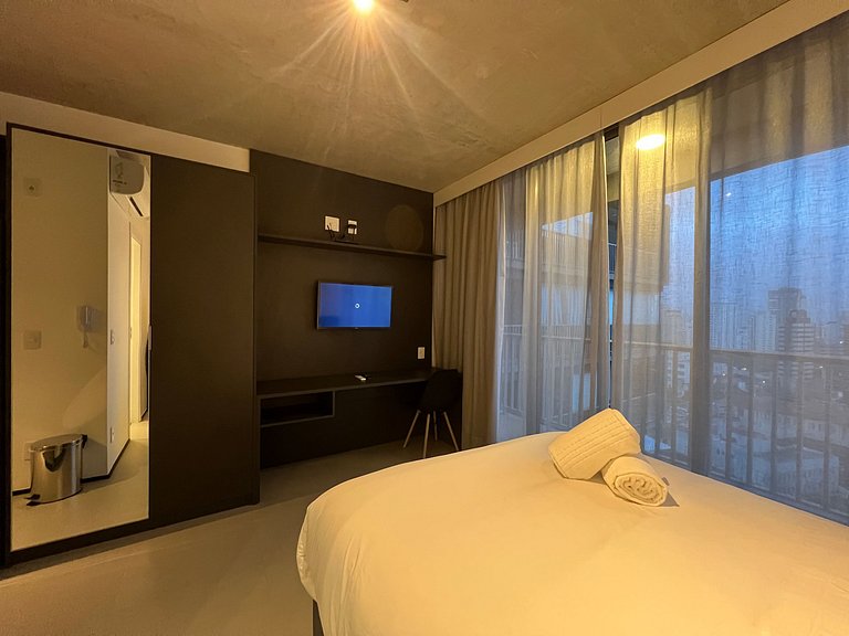 Exuberante Studio Metro Vl Mariana com Ac/Wf