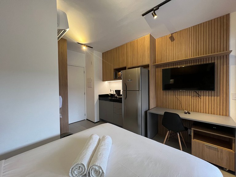 Incrivel Studio Jardins/Augusta Ar/Wifi Coworking