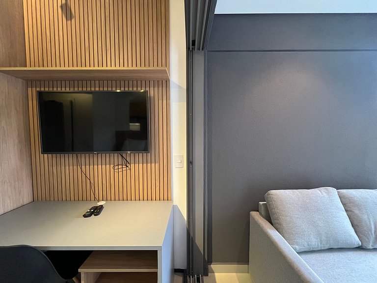 Incrivel Studio Jardins/Augusta Ar/Wifi Coworking