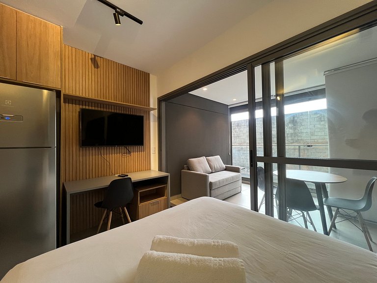 Incrivel Studio Jardins/Augusta Ar/Wifi Coworking