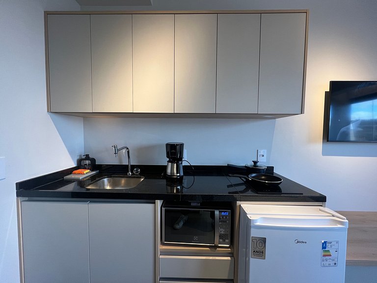 Belo Studio Metro Paraiso Vista Incrivel