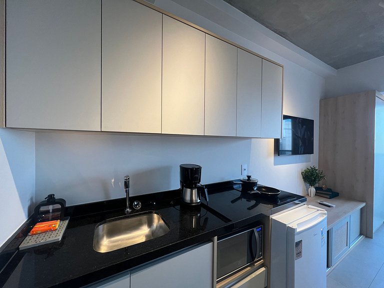 Belo Studio Metro Paraiso Vista Incrivel