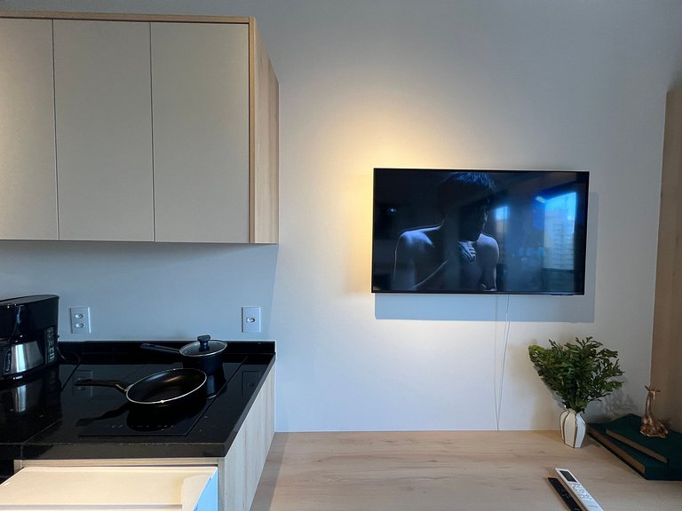 Belo Studio Metro Paraiso Vista Incrivel