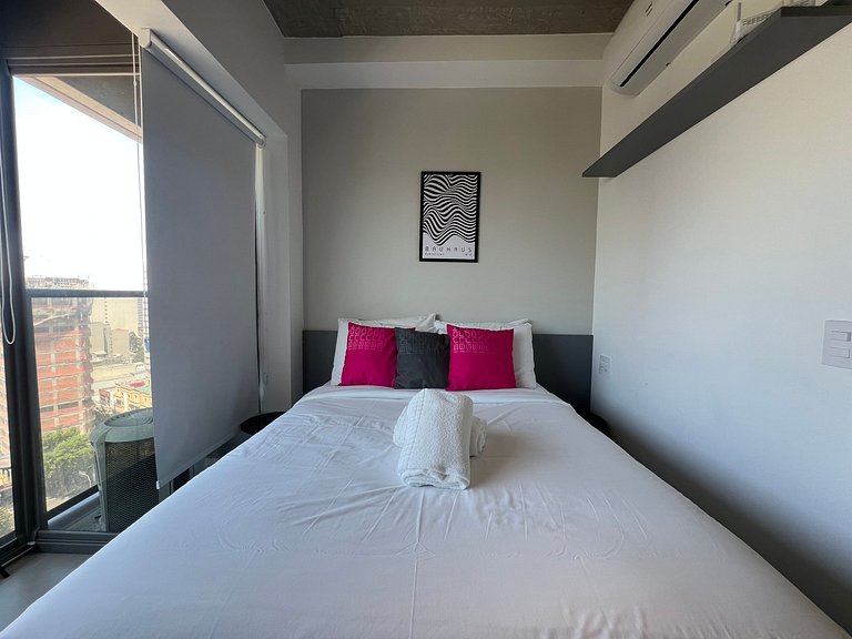 Belo Studio Metro Paraiso Vista Incrivel