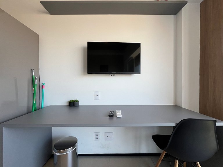 Belo Studio Metro Paraiso Vista Incrivel