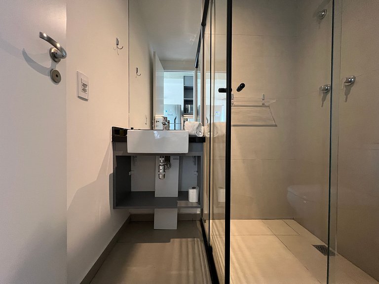 Belo Studio Metro Paraiso Vista Incrivel