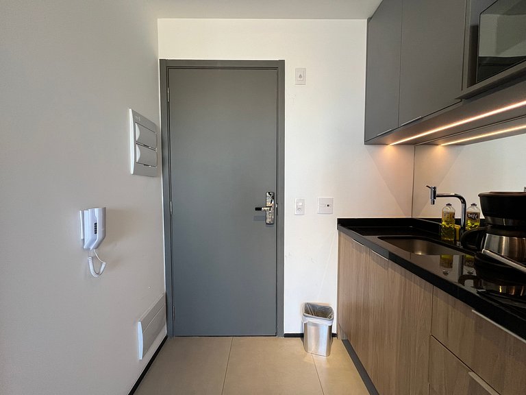 Belo Studio Metro Paraiso Vista Incrivel