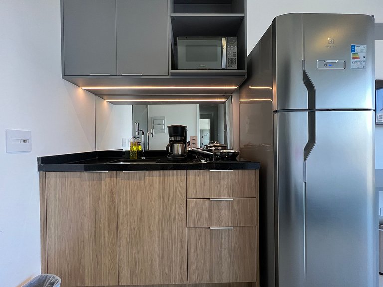 Belo Studio Metro Paraiso Vista Incrivel