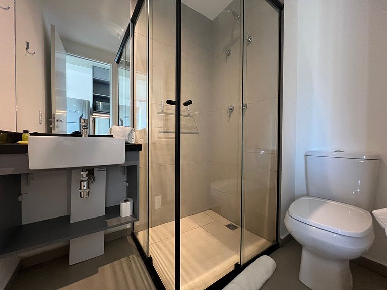 Belo Studio Metro Paraiso Vista Incrivel