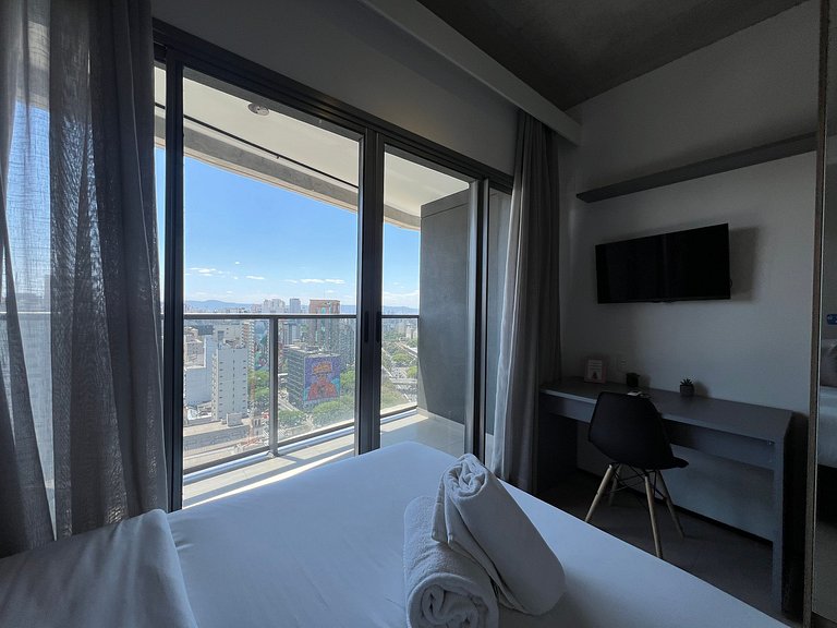 Perfeito Studio Metro Paraiso Vista Incrivel