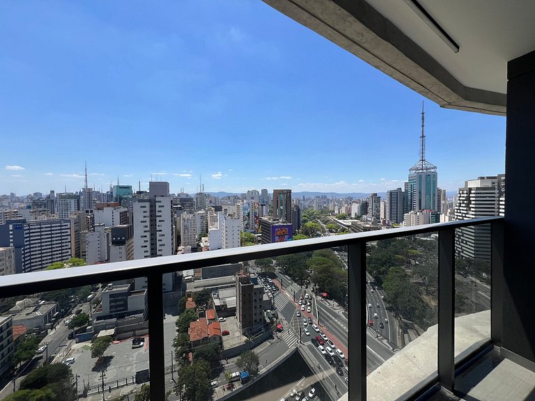 Perfeito Studio Metro Paraiso Vista Incrivel