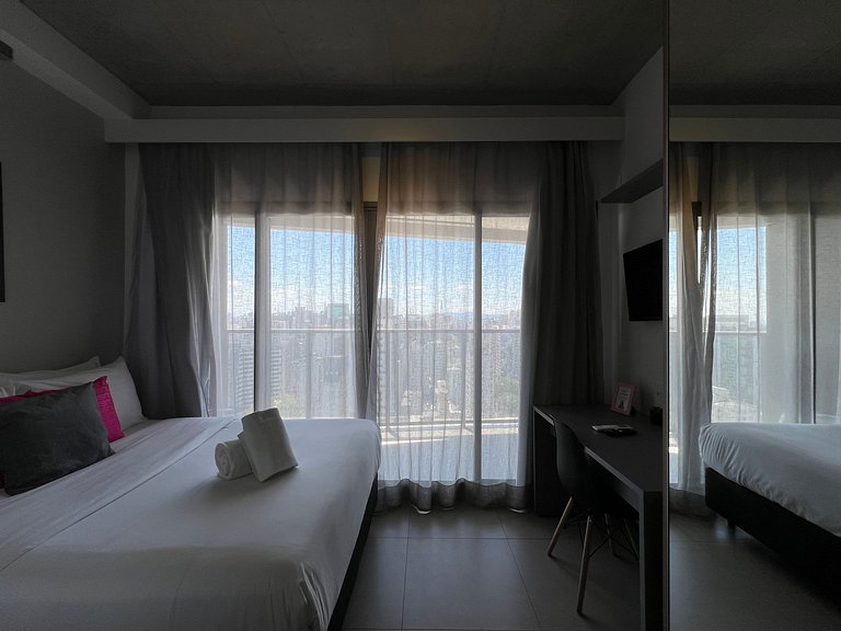 Perfeito Studio Metro Paraiso Vista Incrivel