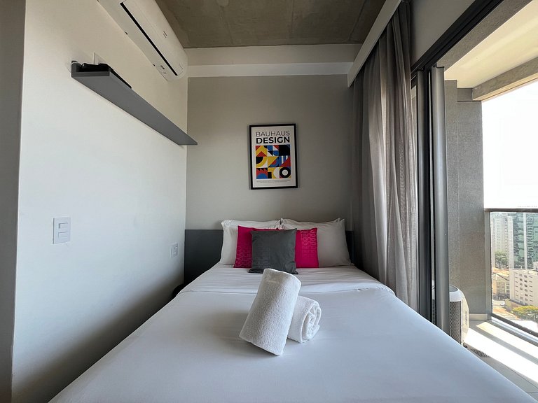 Perfeito Studio Metro Paraiso Vista Incrivel