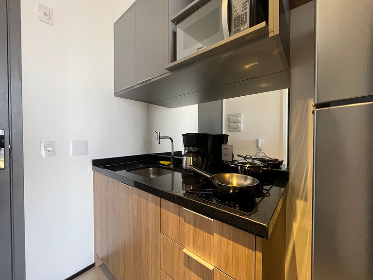 Belo Studio Metro Paraiso Vista Incrivel