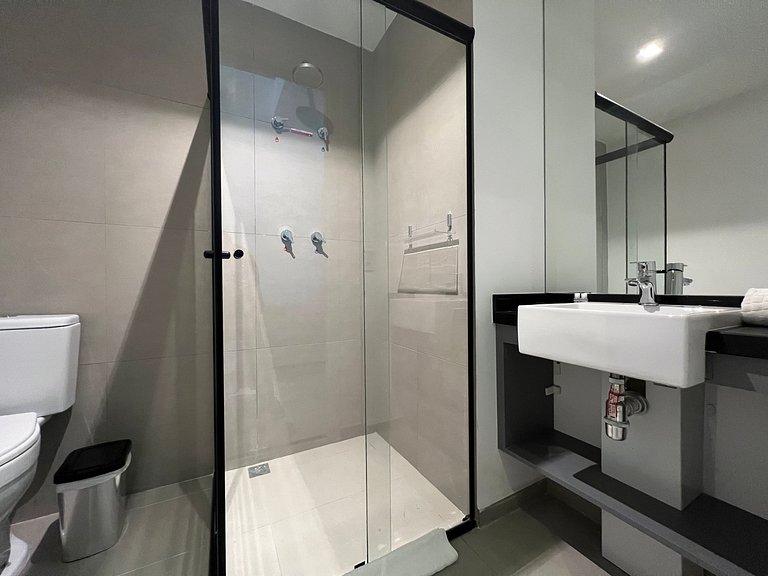 Espaçoso Studio Metro Paraiso Vista Incrivel