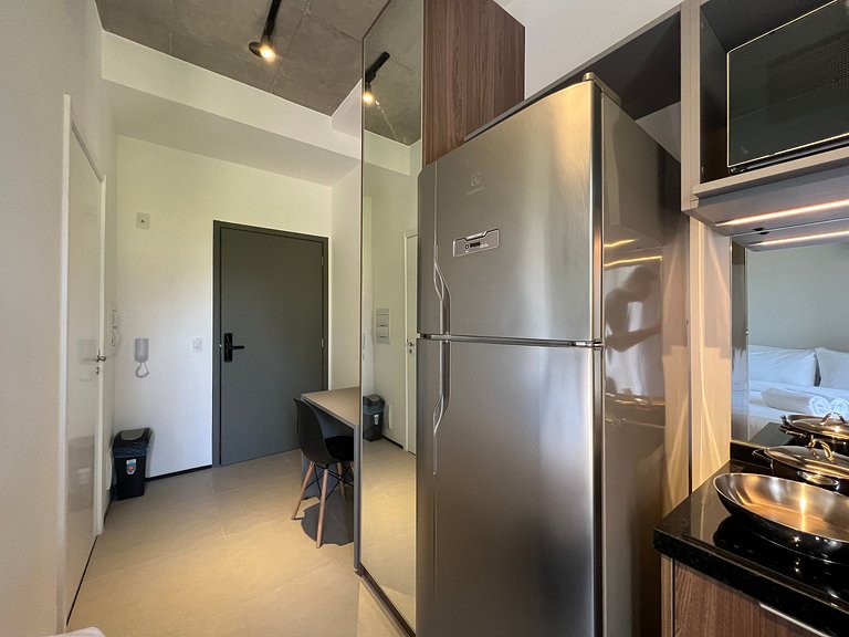 Espaçoso Studio Metro Paraiso Vista Incrivel