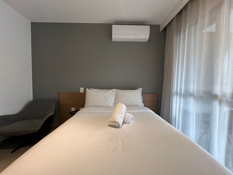 Aconchegante Studio Moema com AC/WF