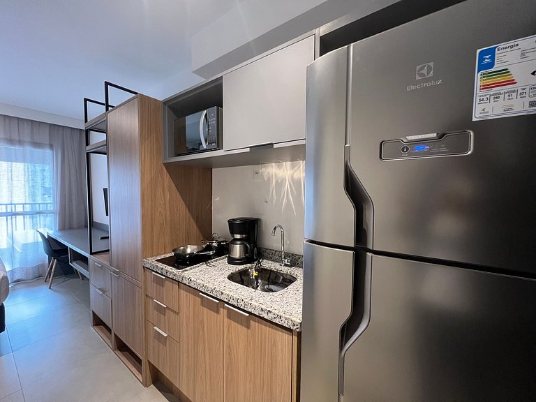 Aconchegante Studio Moema com AC/WF