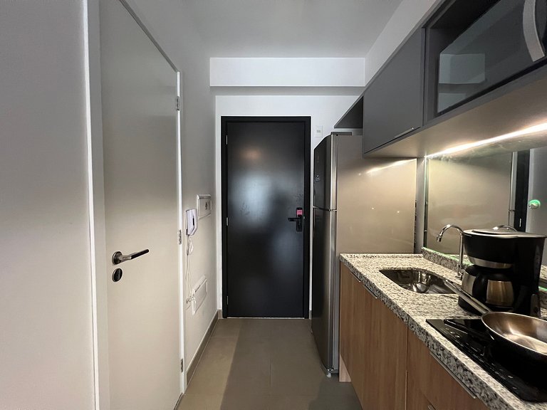 Maravilhoso Studio Moema com AC/WF