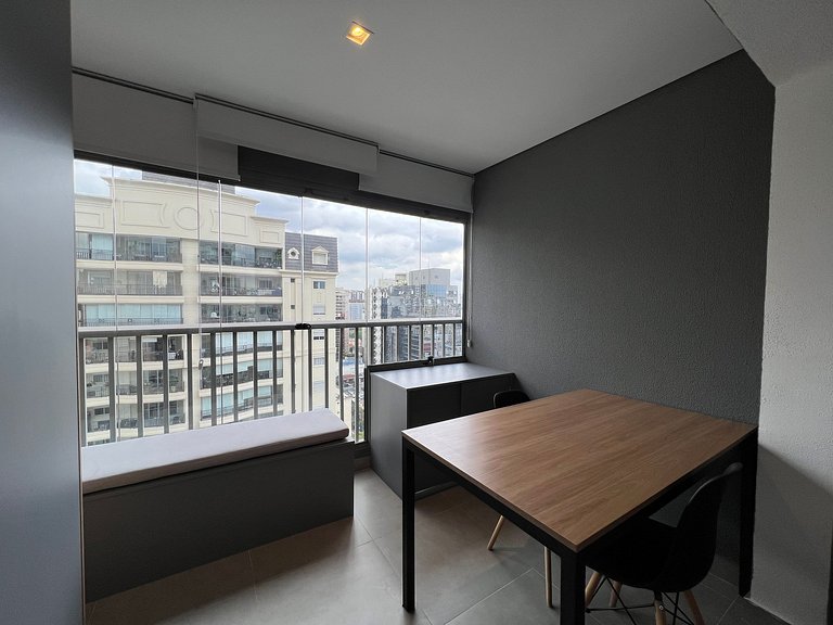 Maravilhoso Studio Moema com AC/WF