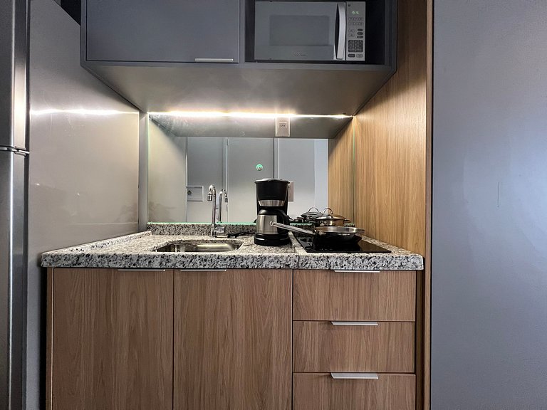 Maravilhoso Studio Moema com AC/WF