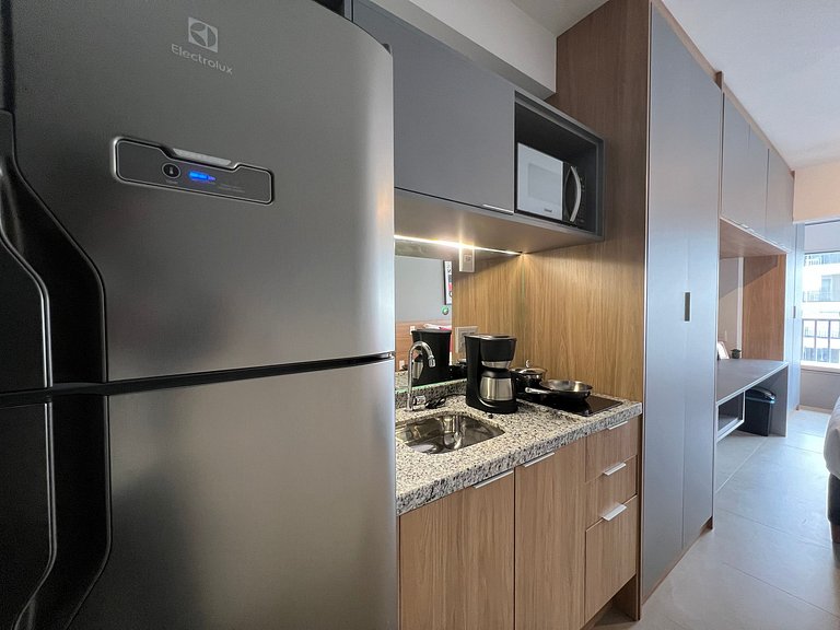 Maravilhoso Studio Moema com AC/WF