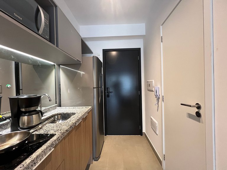 Maravilhoso Studio Moema com AC/WF