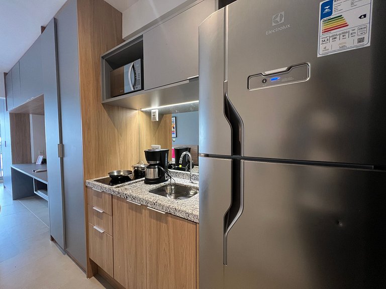 Maravilhoso Studio Moema com AC/WF