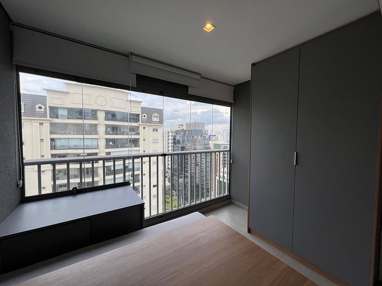 Maravilhoso Studio Moema com AC/WF