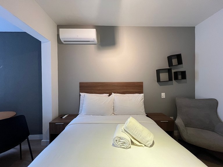 Maravilhoso Studio Moema com AC/WF