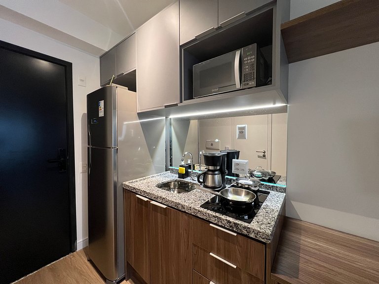 Maravilhoso Studio Moema com AC/WF