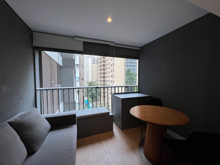 Maravilhoso Studio Moema com AC/WF