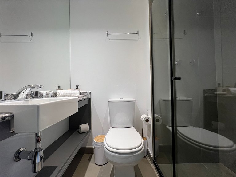 Maravilhoso Studio Moema com AC/WF