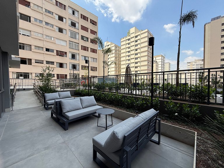 Lindo Studio Paraiso • Paulista • Ibirapuera • AC