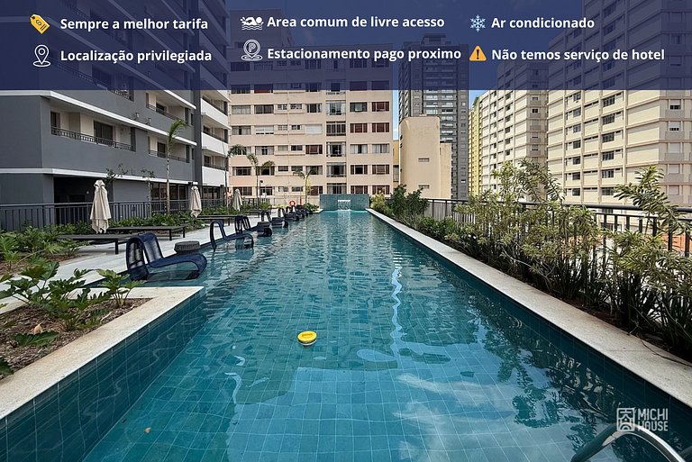Lindo Studio Paraiso • Paulista • Ibirapuera • AC