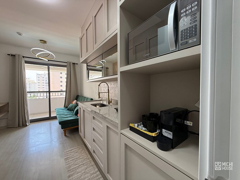 Charmoso Studio Paraiso 23 Maio com Ar/Wifi