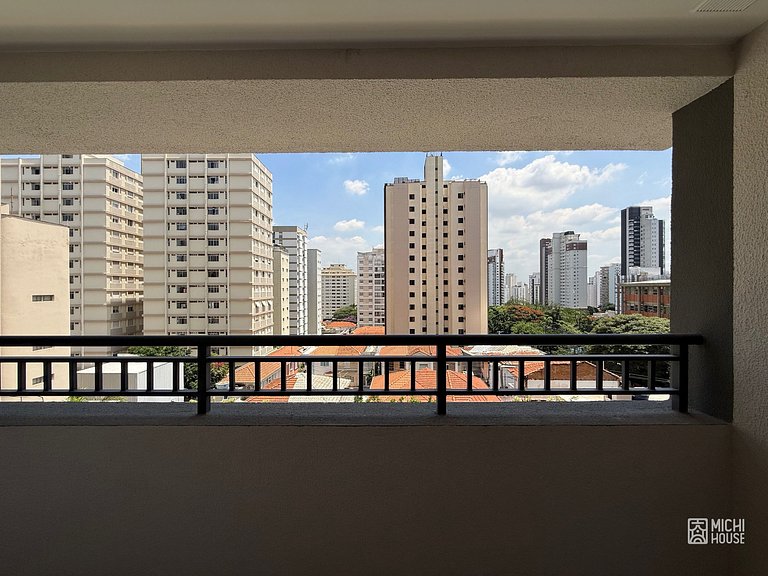 Charmoso Studio Paraiso 23 Maio com Ar/Wifi