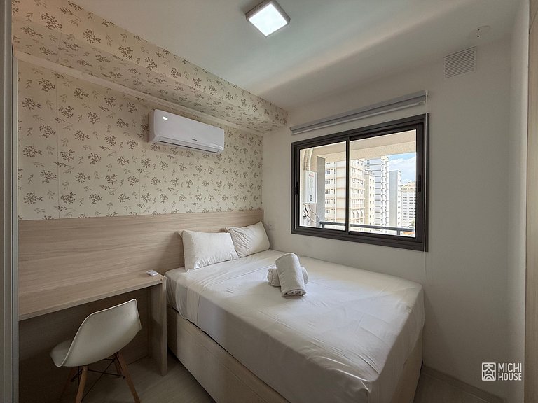 Charmoso Studio Paraiso 23 Maio com Ar/Wifi