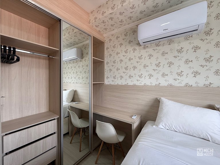 Charmoso Studio Paraiso 23 Maio com Ar/Wifi